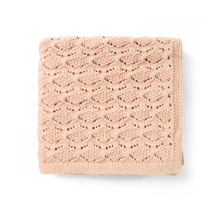 Blanket | Knit - Bailey - Pink