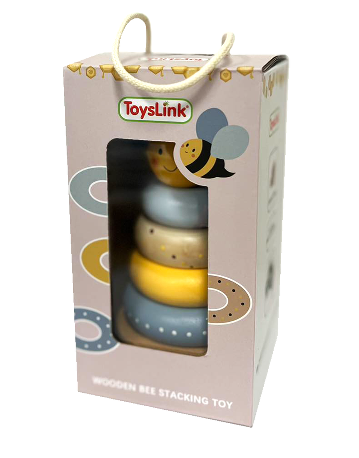 Wooden Stacker | Bee