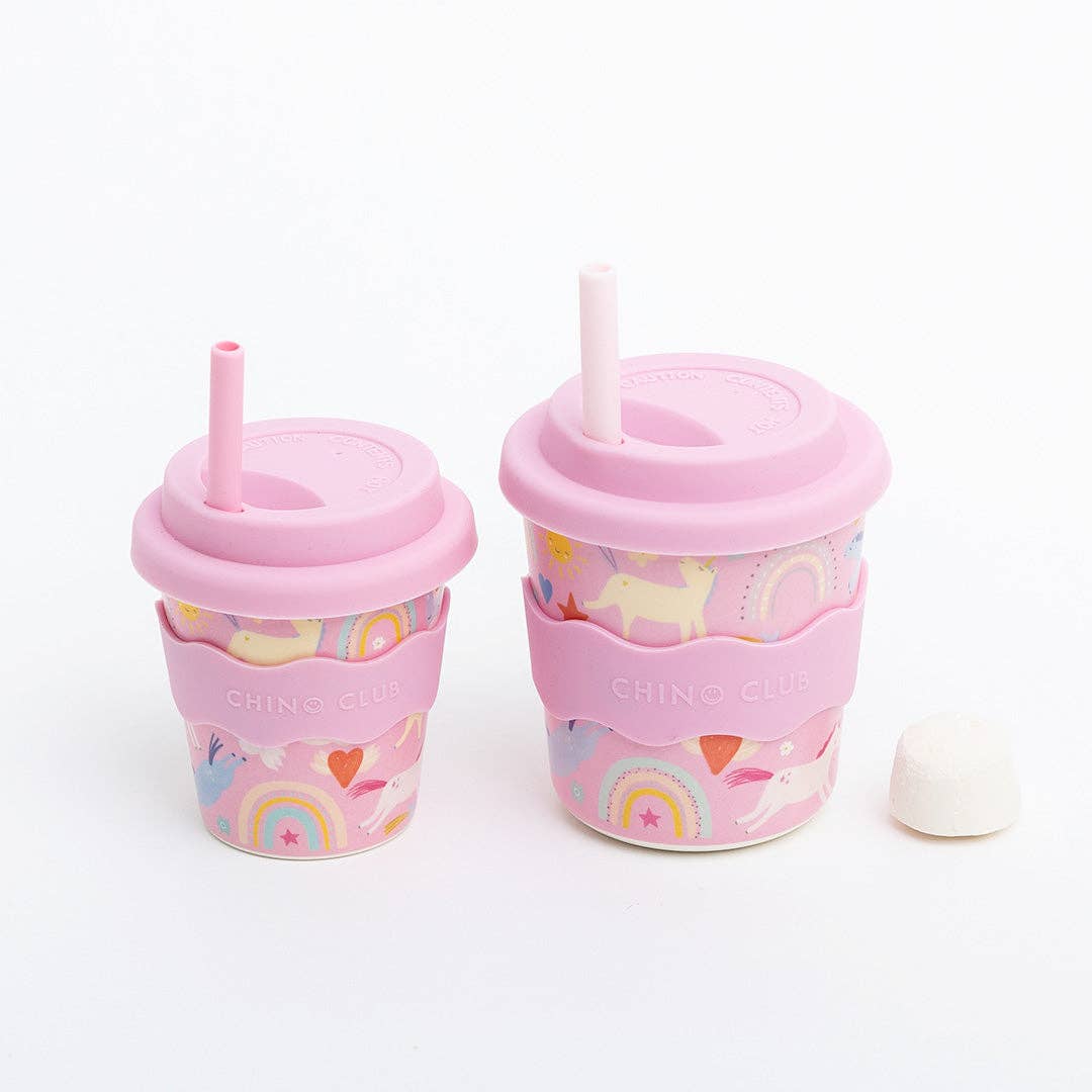 Babychino Cup | 4oz - Pink Unicorn NEW