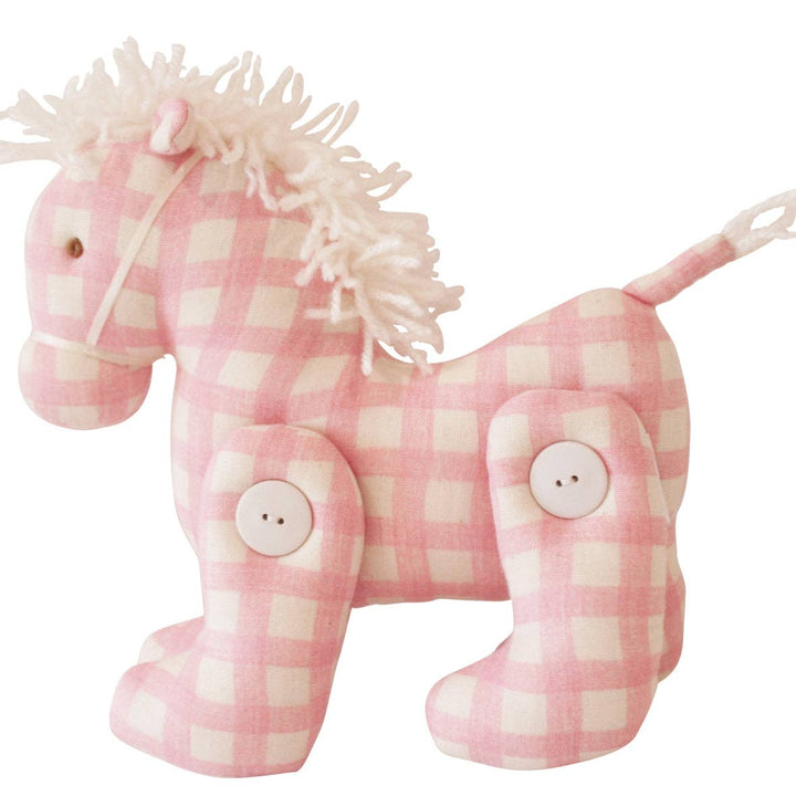 Jointed Pony | Pink Check