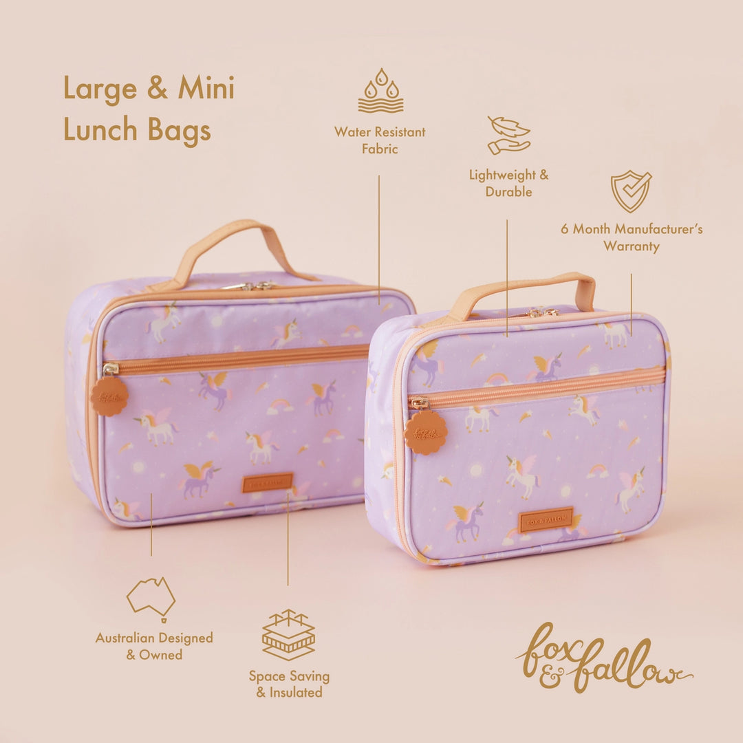 Mini Lunch Bag | Unicorns