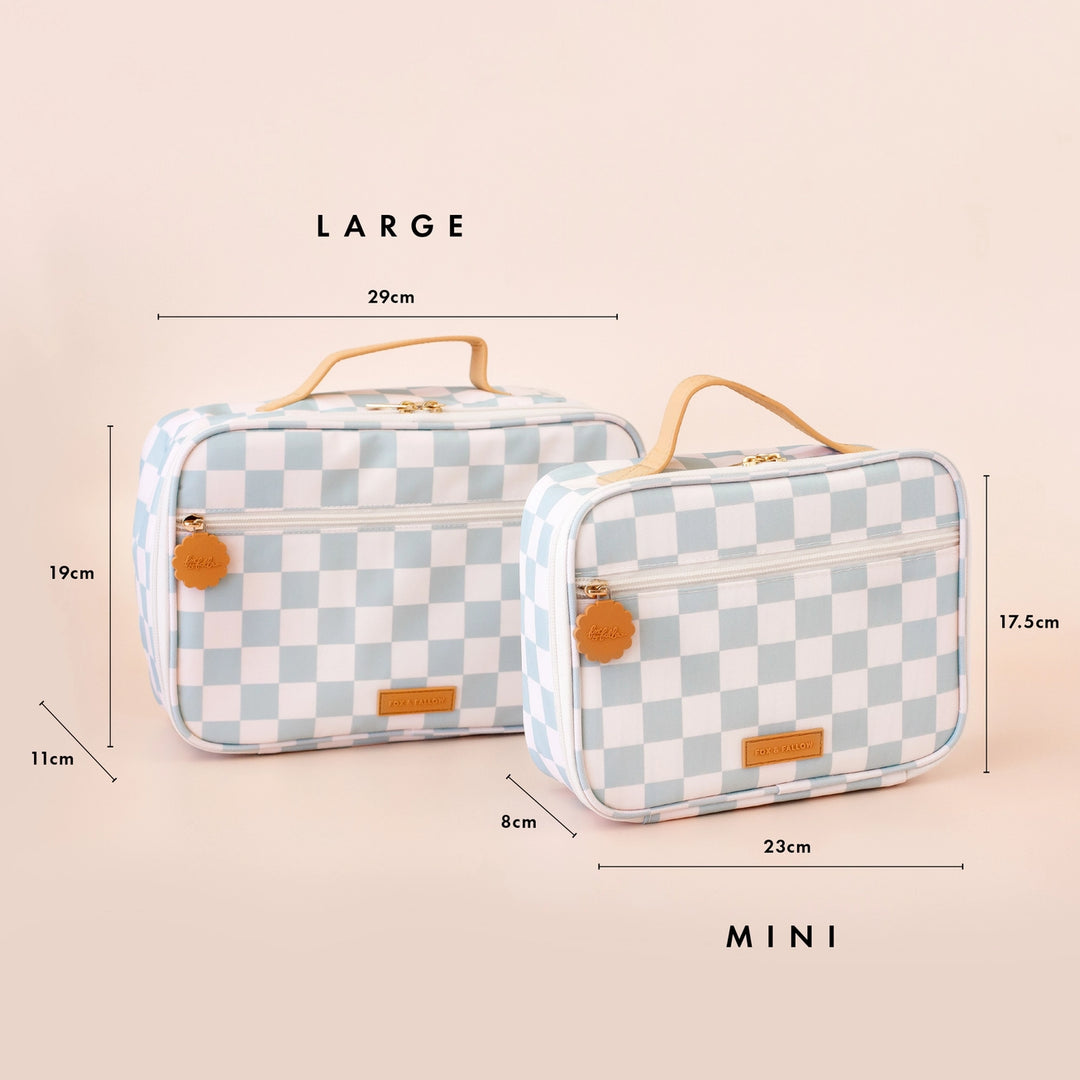 Mini Lunch Bag | Sage Check