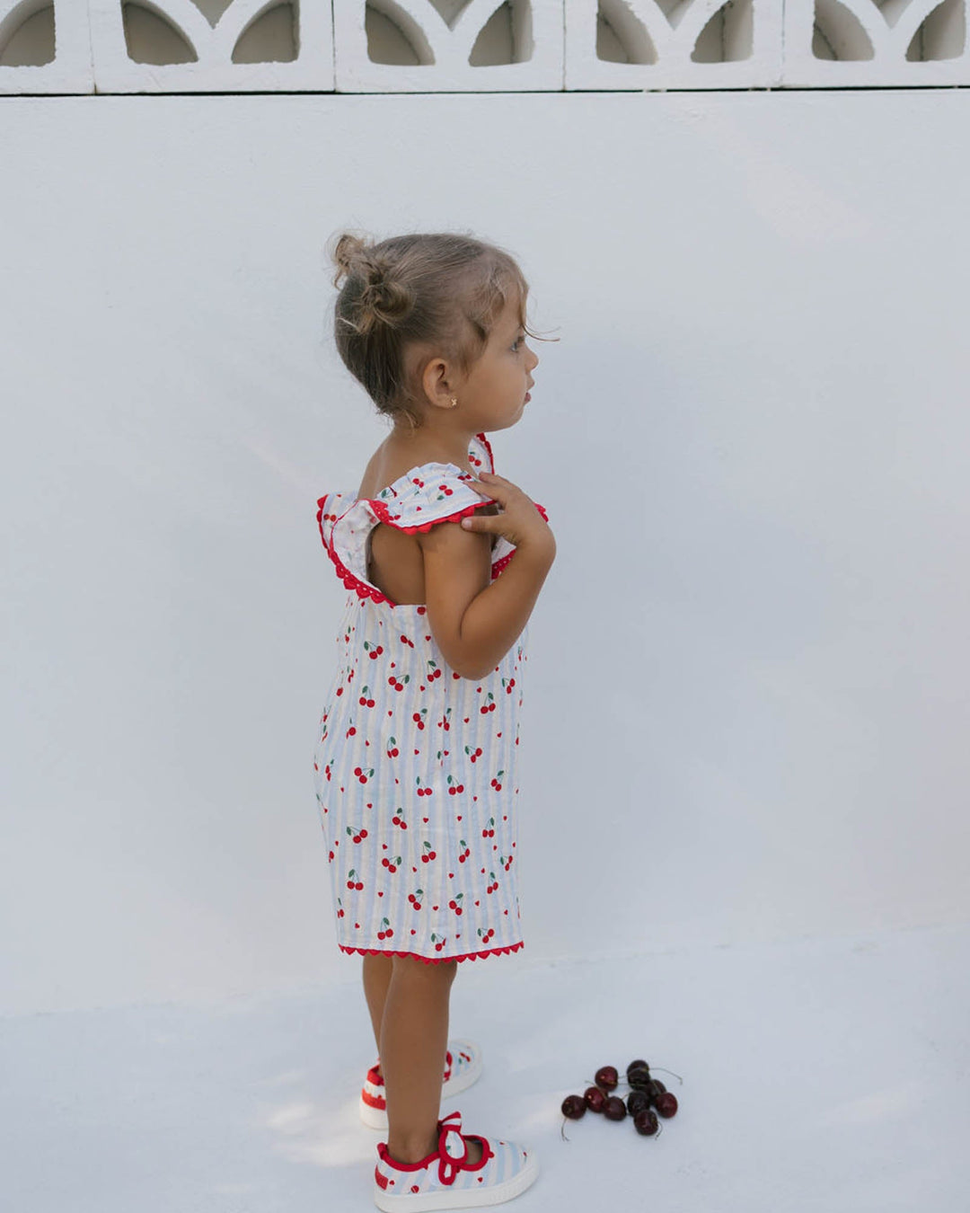 Meadow Overalls - Cherry