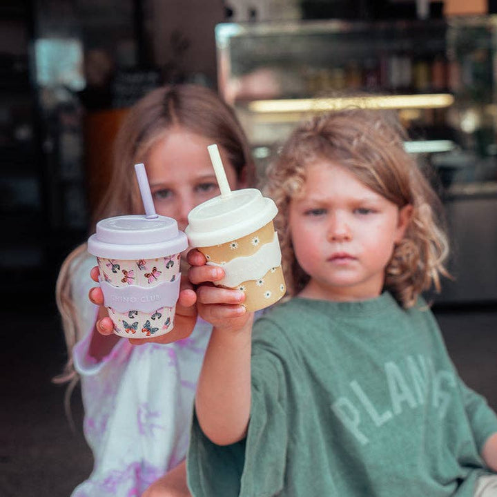 Babychino Cup | 4oz - Yellow Daisy