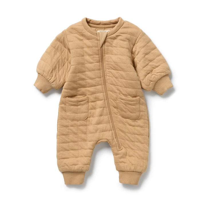 Growsuit | Organic Quilted - Honey Fawn