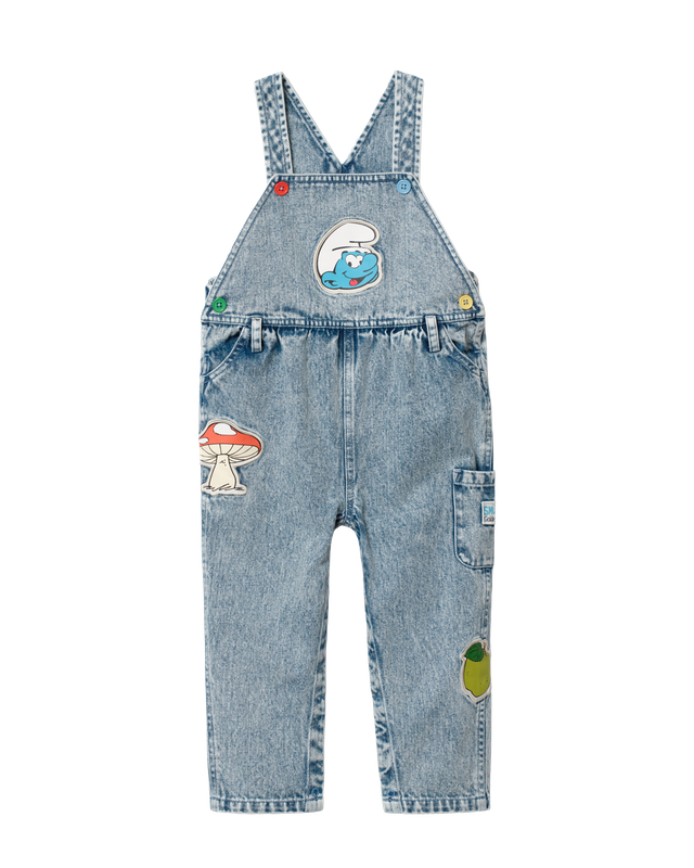 The Smurfs Patch Austin Overalls