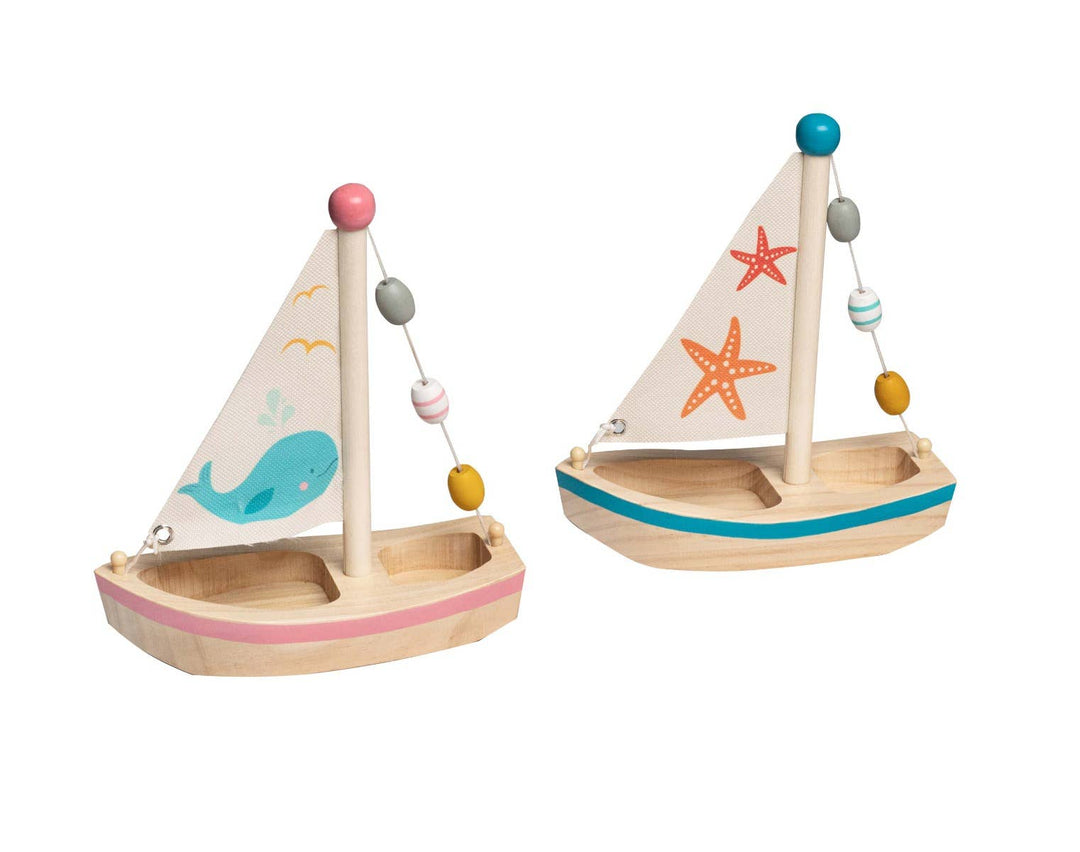 Wooden Sailing Boat - Large