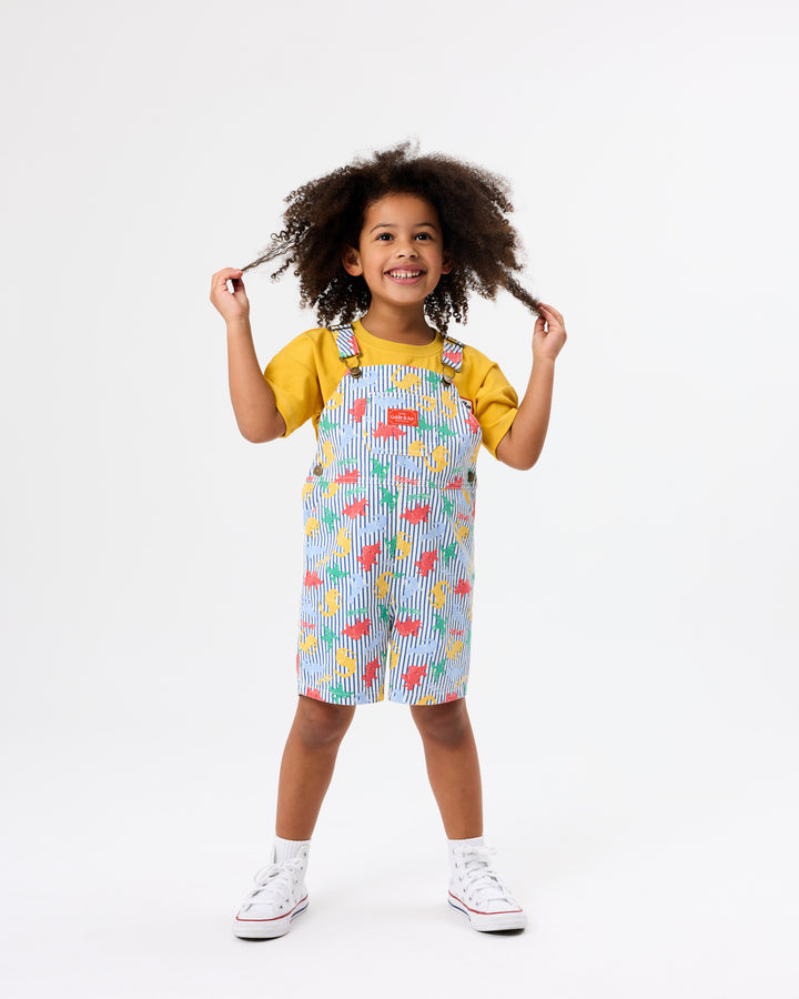 Contrast Stitch T-Shirt Yellow