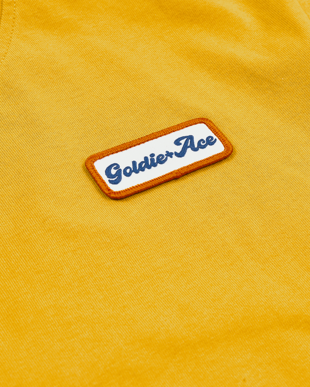 Contrast Stitch T-Shirt Yellow