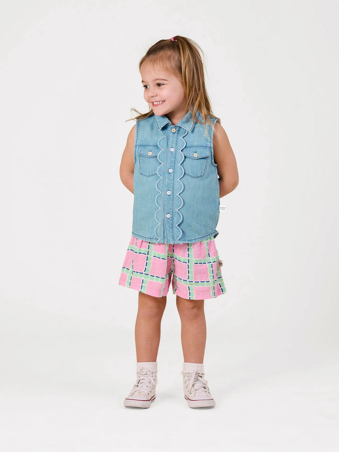 Apple Check Shorts