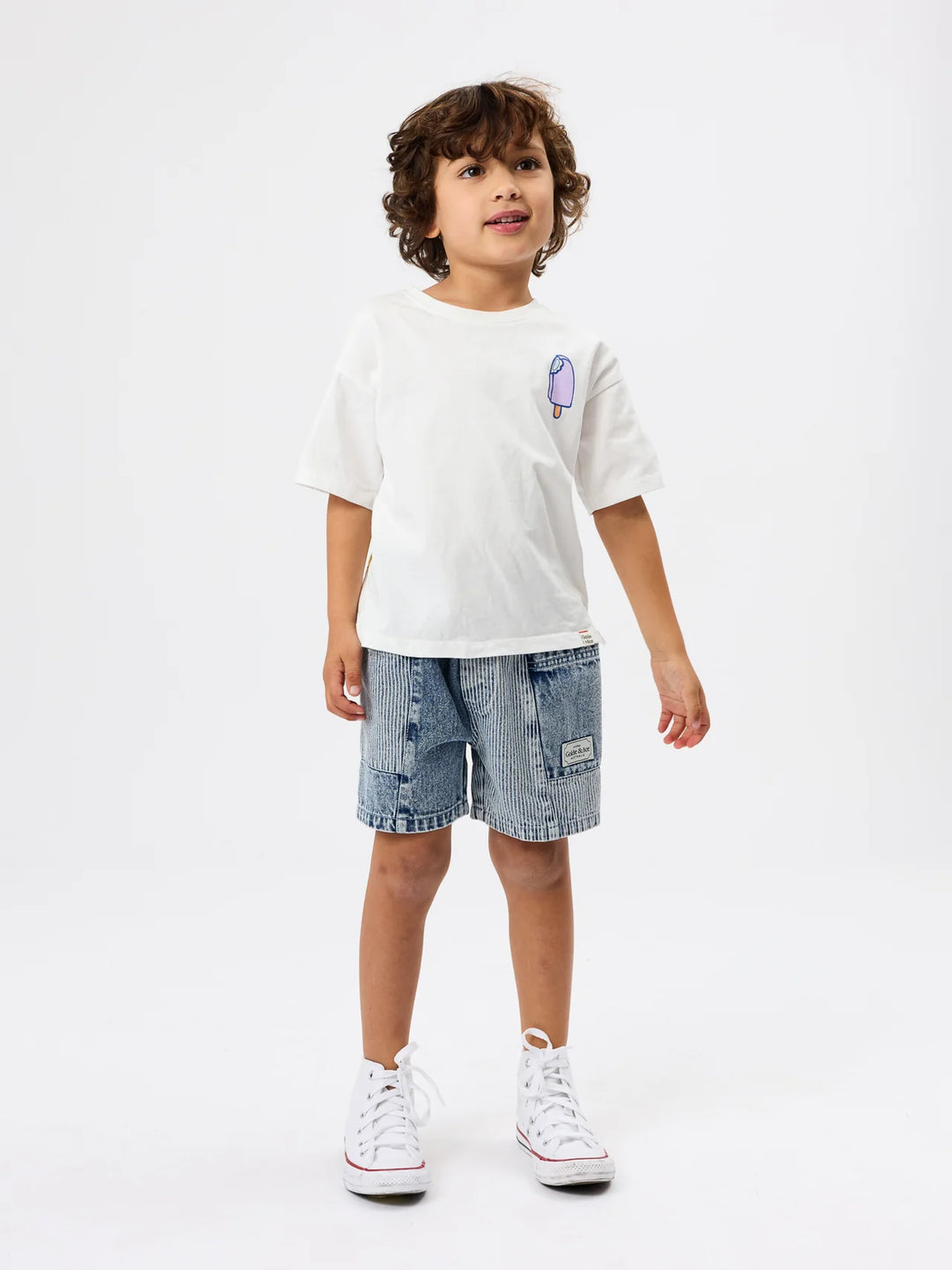 Pin Stripe Noah Pocket Shorts
