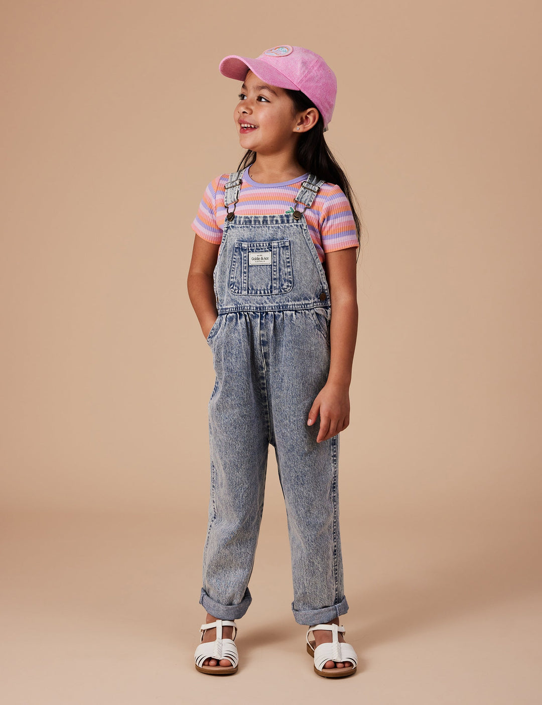 Overalls | Austin - Vintage Washed Light Denim