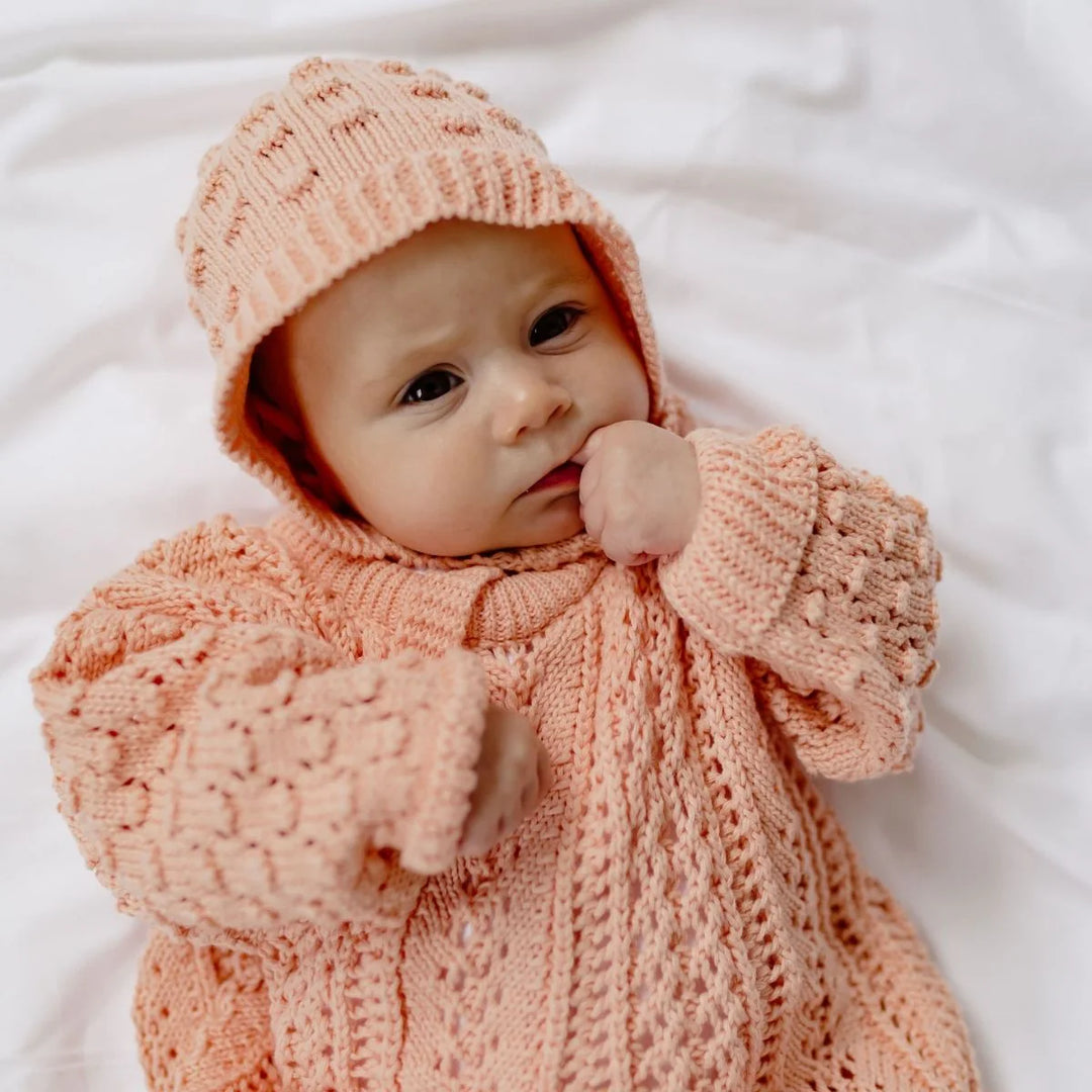 Bonnet | Knit - Marshmallow (Available in 4 colours)