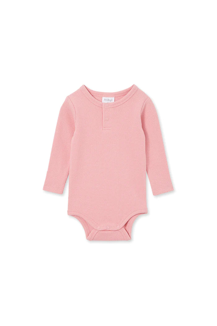 Bodysuit | Rib - Rose