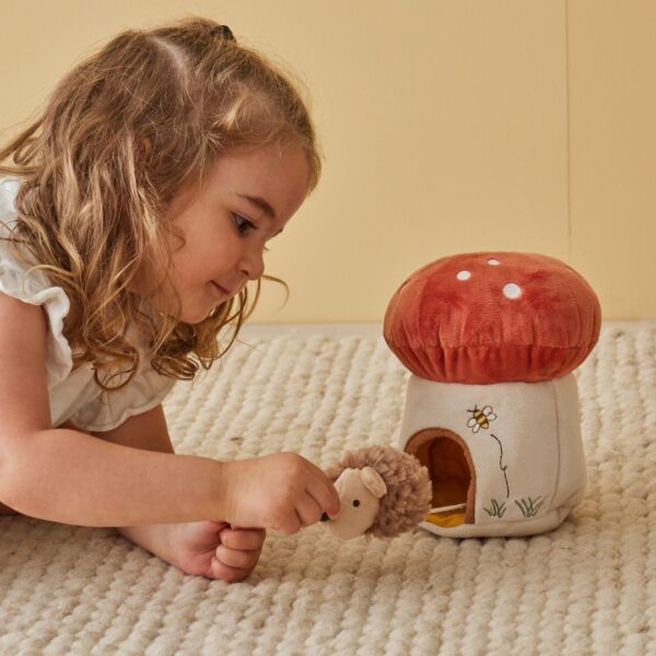 Plush | Mushroom House With Hedgehog