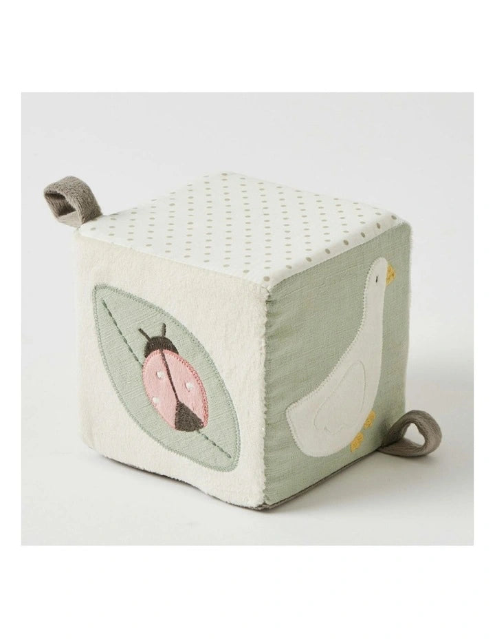 Plush Play Cube - Garden