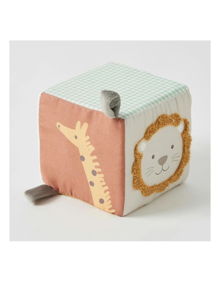 Plush Play Cube - Safari