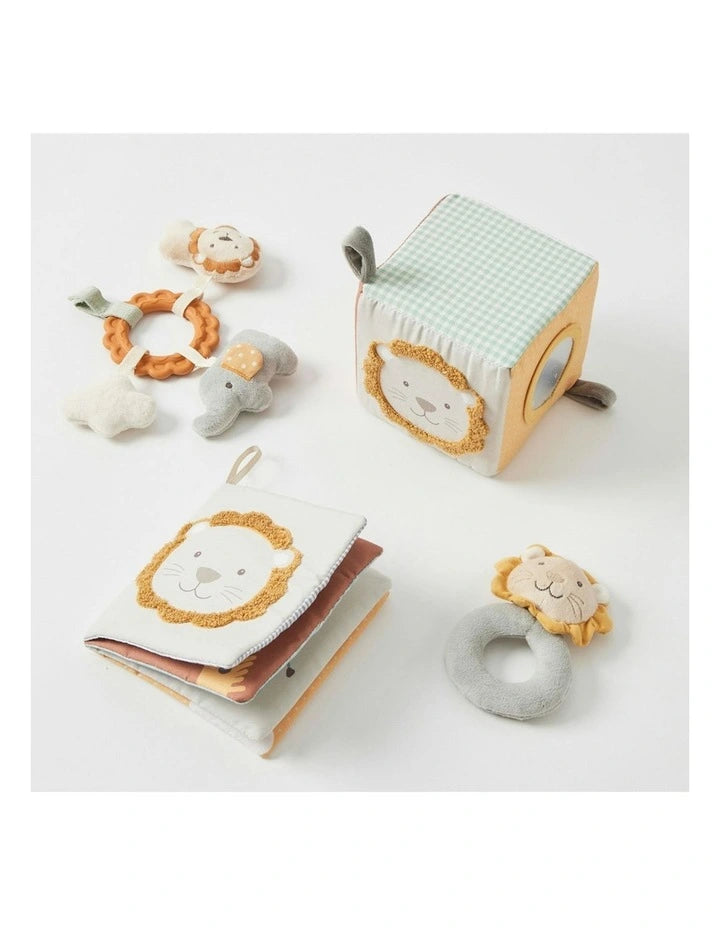 Plush Play Cube - Safari