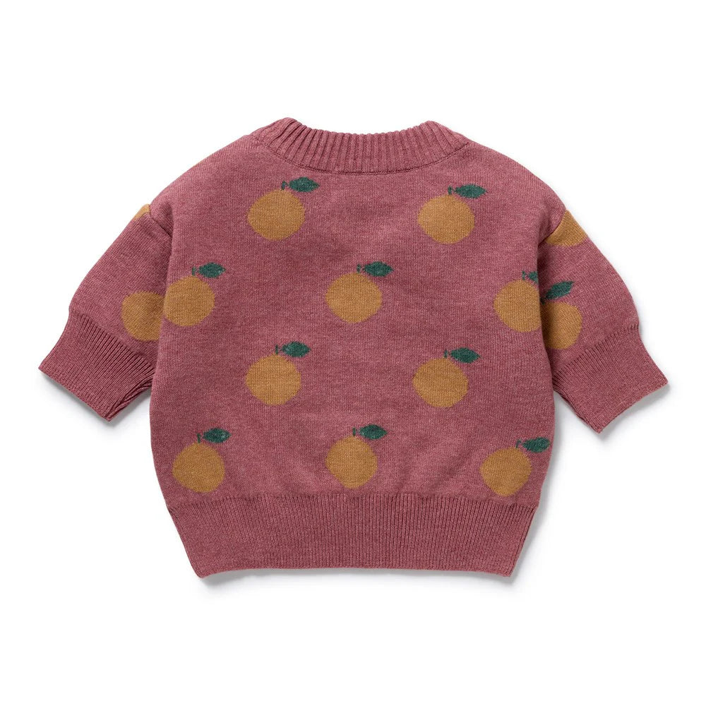 Jumper | Organic Knitted - Clementine