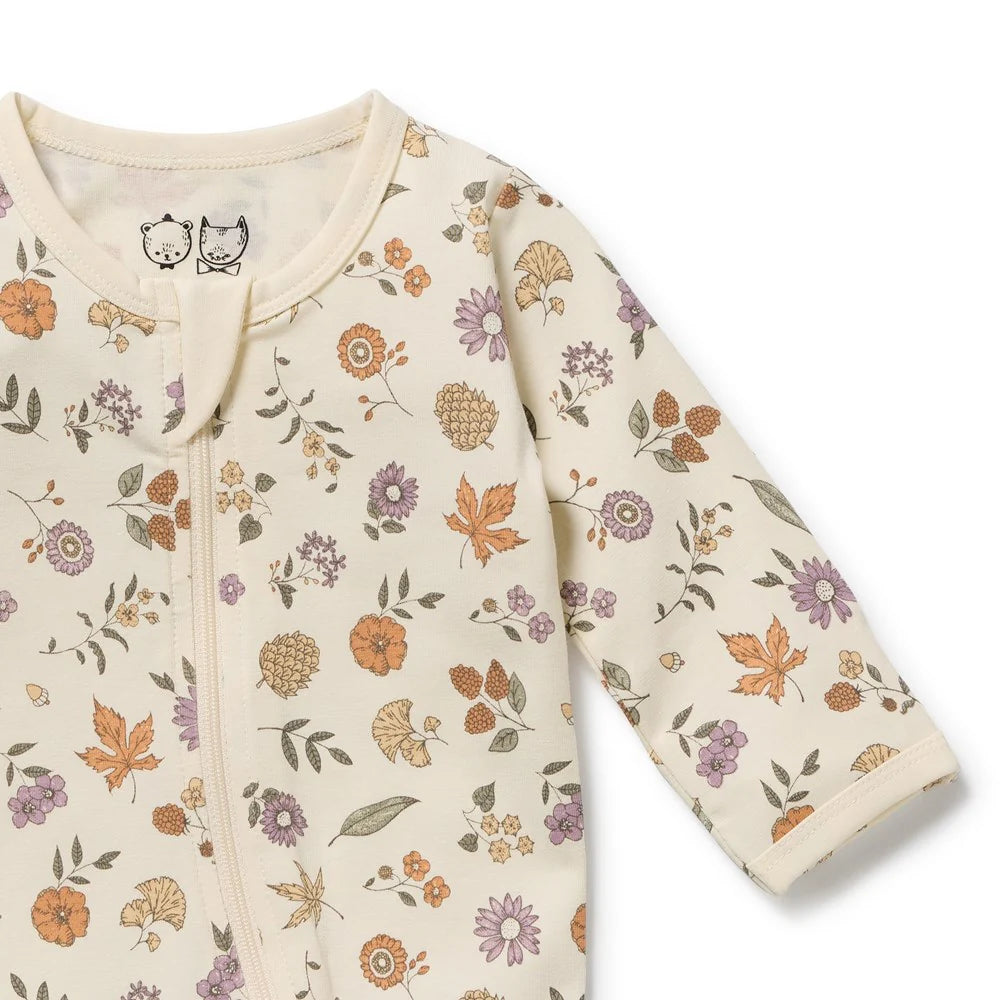 Zipsuit | Organic - Maple Glow