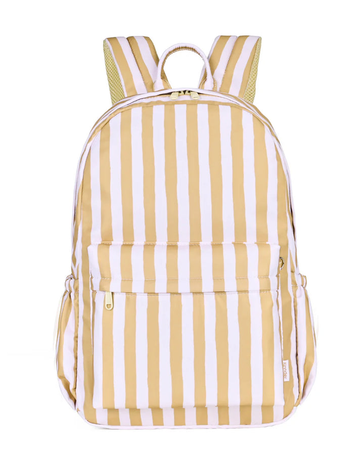 Kinnder Backpack - Mustard Stripe