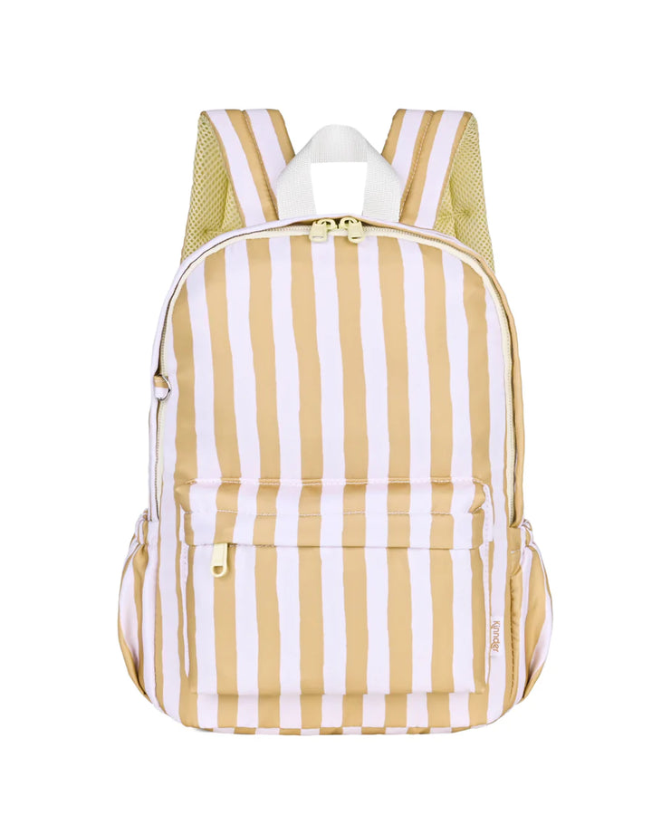 Kinnder Backpack - Mustard Stripe