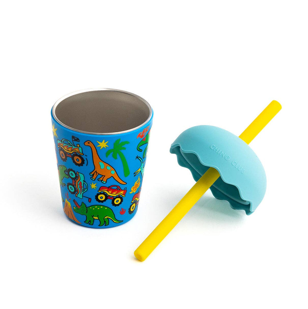 Dinotrucks Mini Smoothie Cup & Straw 200ml