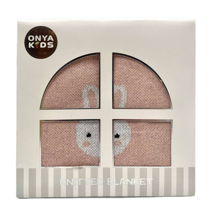 Cotton Knitted Blanket - Bunny