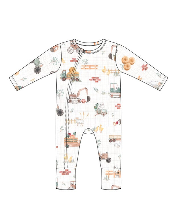 Romper | LS Zip - Clayton