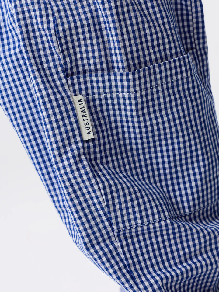 Lightweight Check Kit Pocket Pant