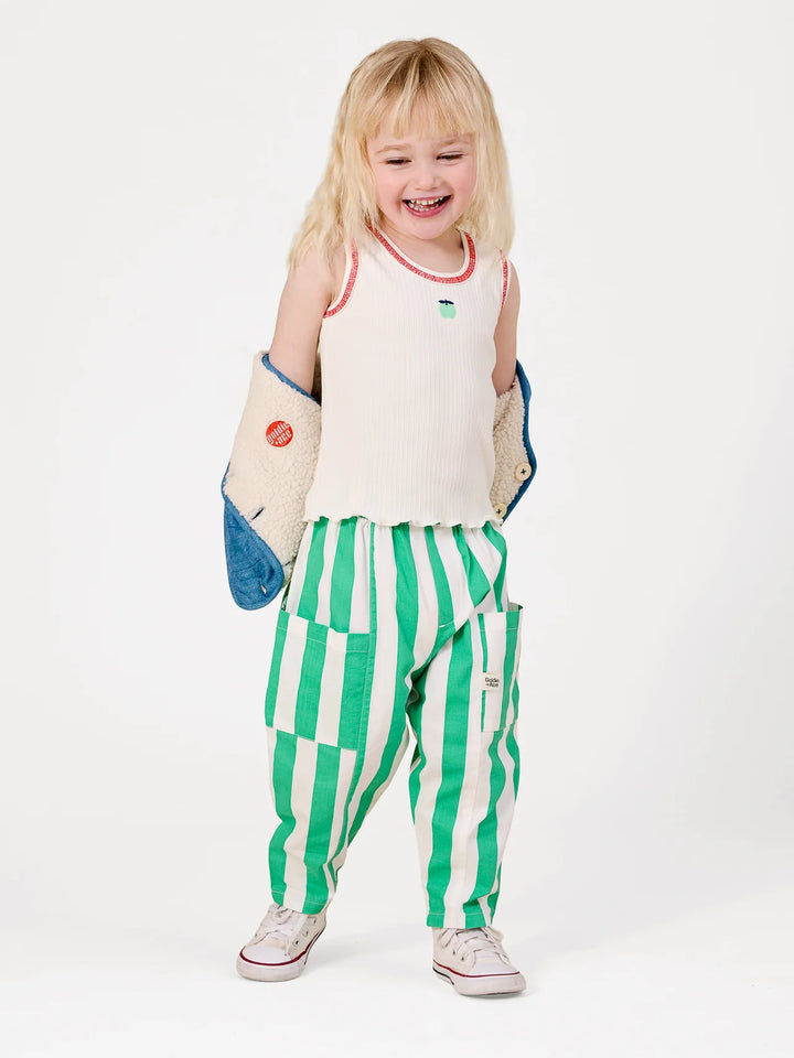Happy Stripe Lightweight Kit Pocket Pant