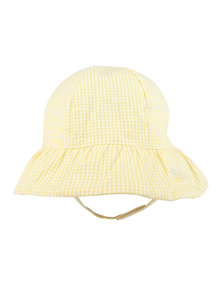 Libby Sunhat | Yellow Check