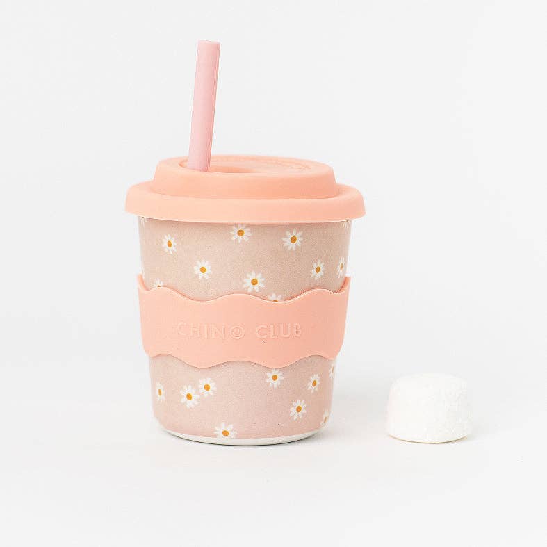 Kids Keep Cup | 8oz - Pink Daisy