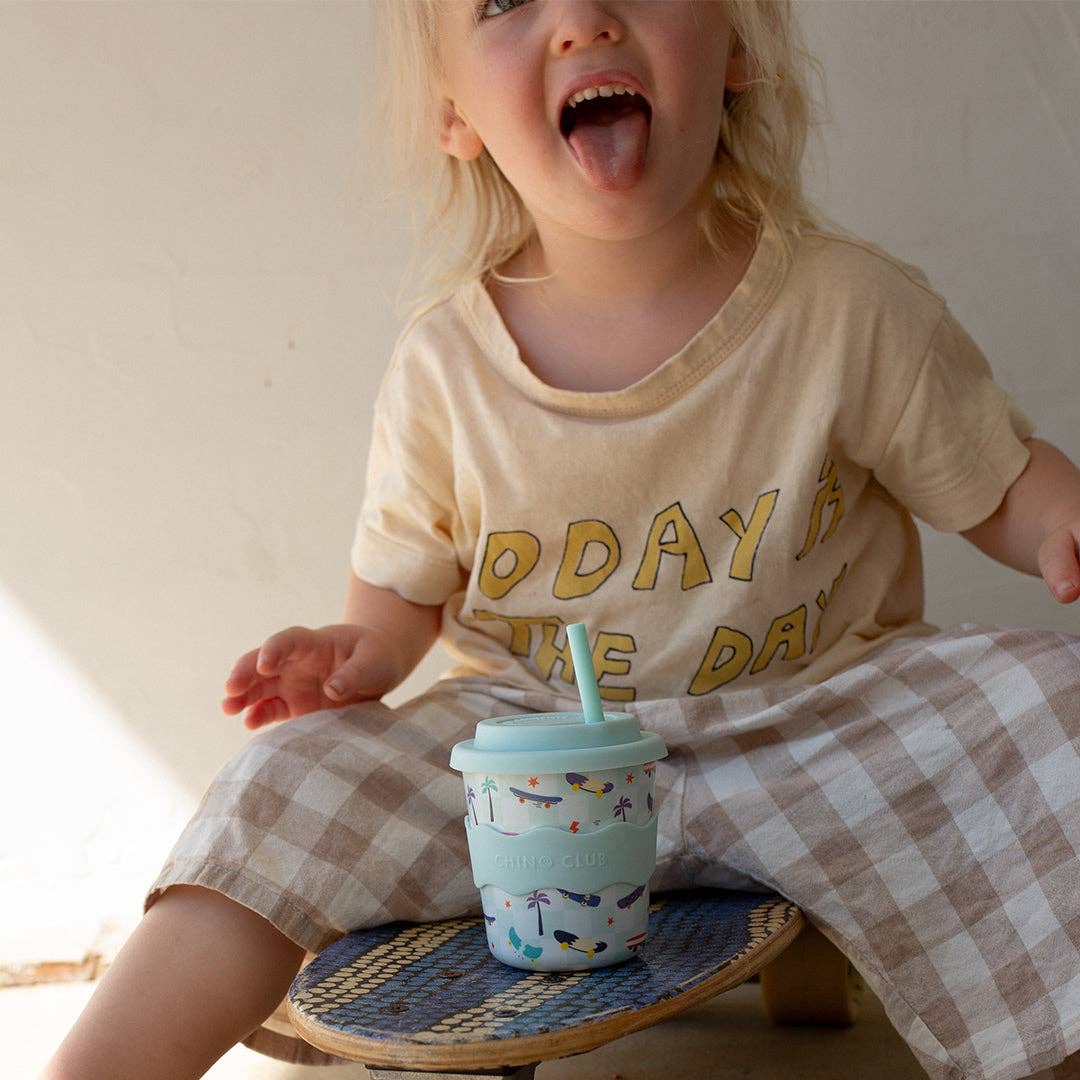 Kids Keep Cup | 8oz - Skateboard