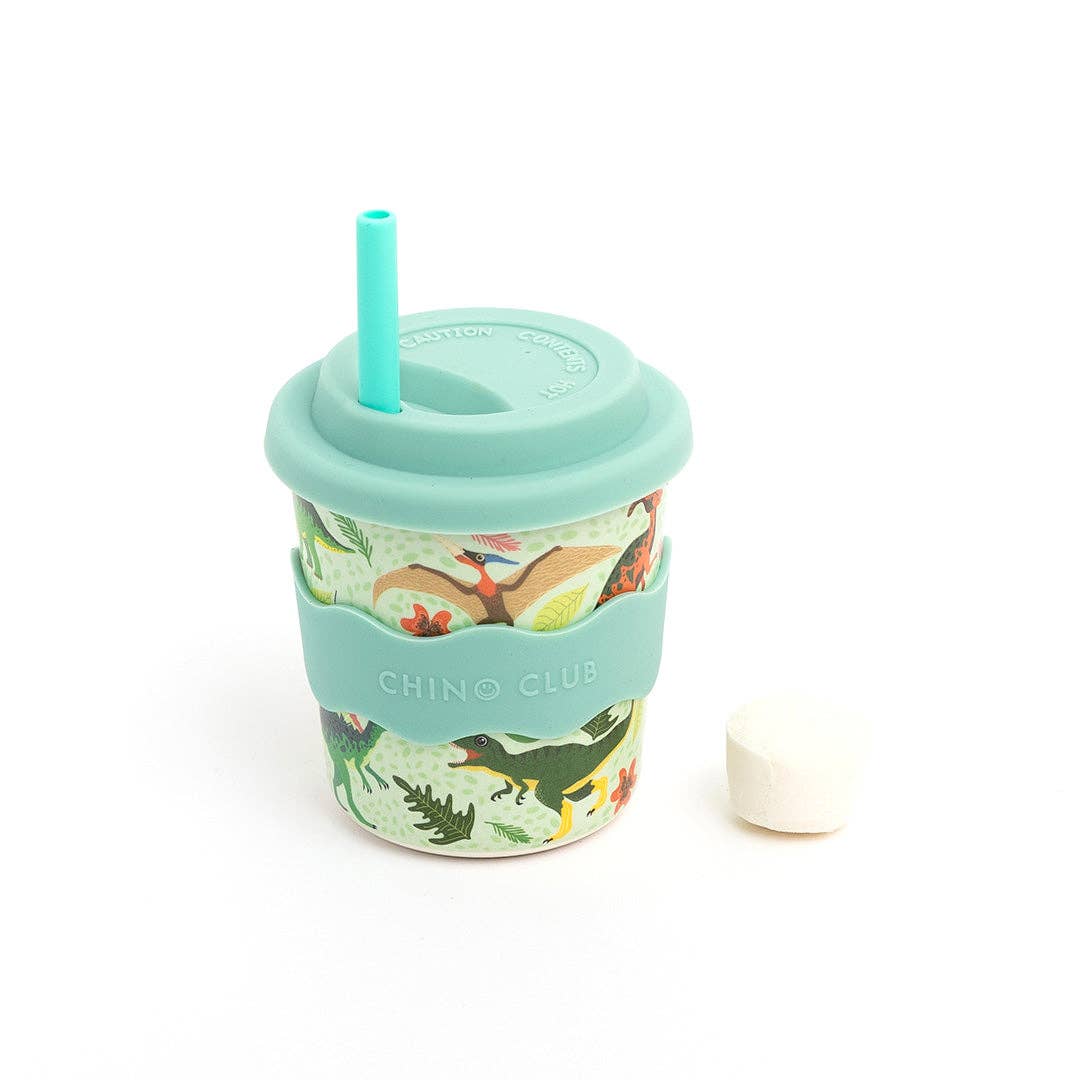 Kids Keep Cup | 8oz - Green Dino