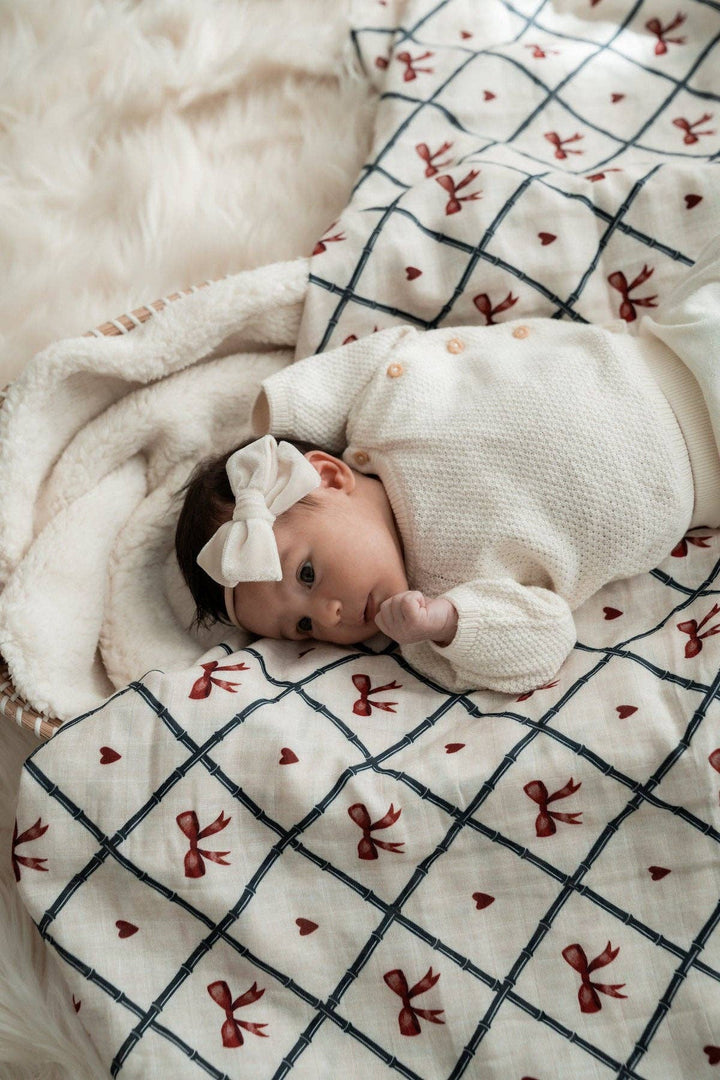 Swaddle | Organic - Bow Peep