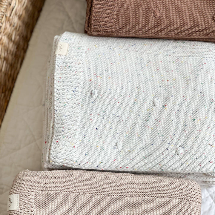 Blanket | Organic Cotton - Chocolate Brown