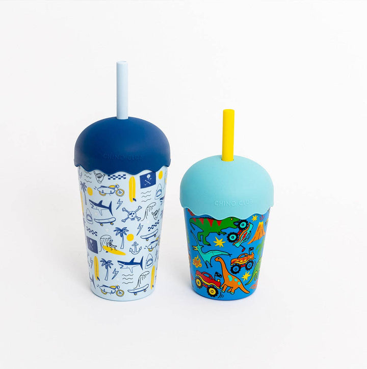 Dinotrucks Mini Smoothie Cup & Straw 200ml