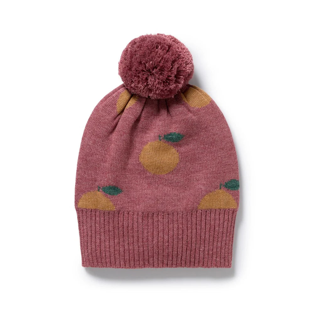 Beanie | Organic Knitted - Clementine