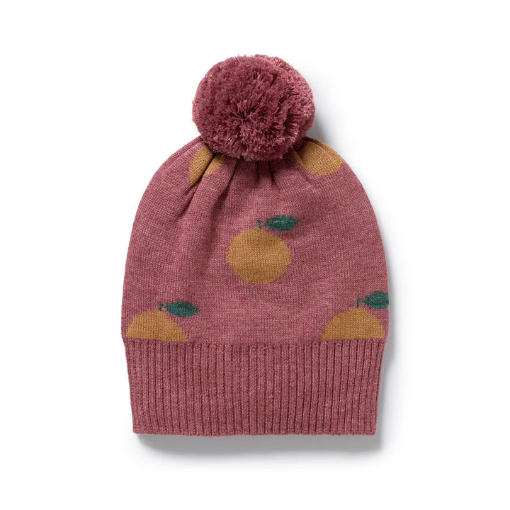 Beanie | Organic Knitted - Clementine