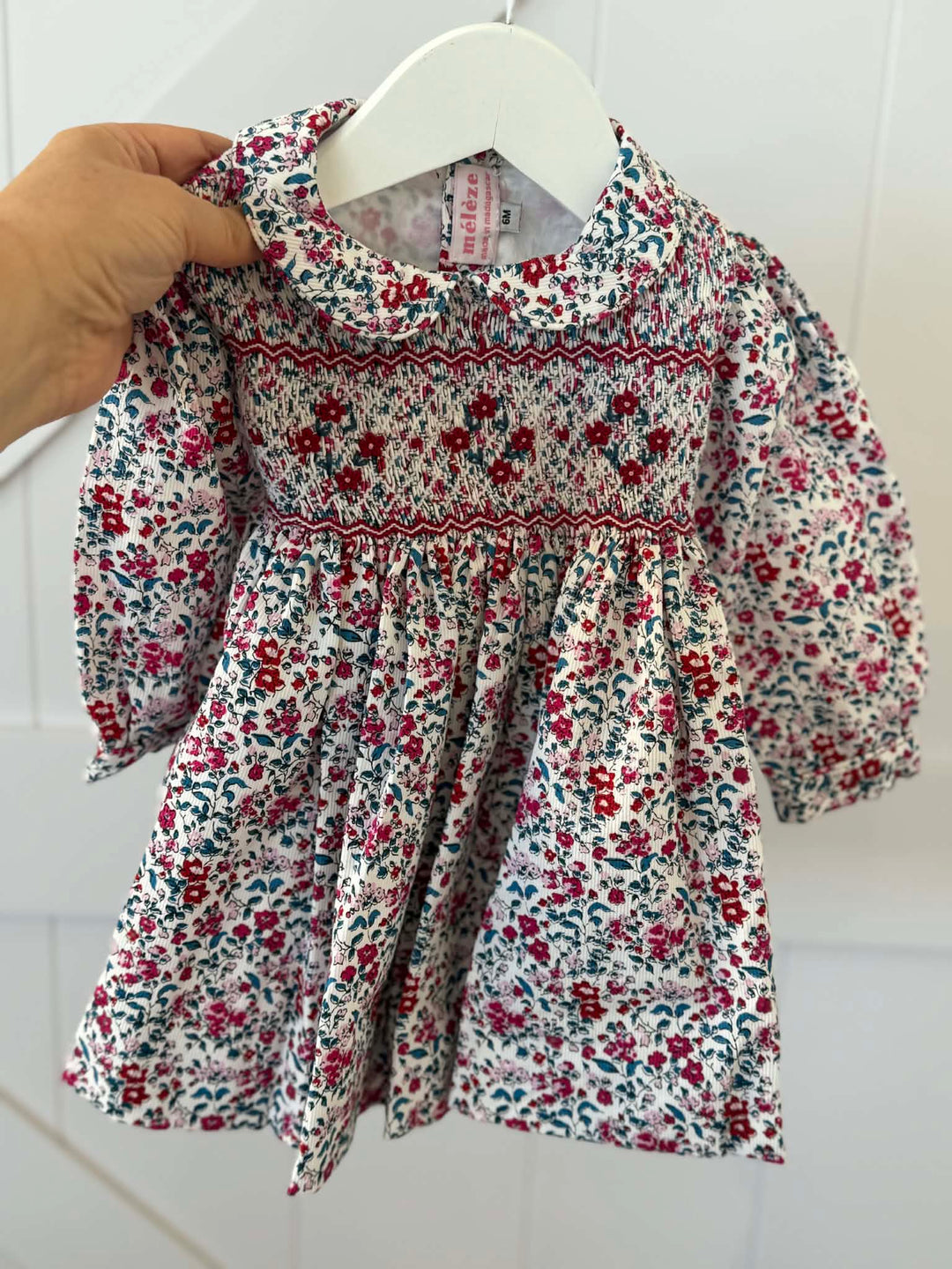 Dress - Crimson Bloom