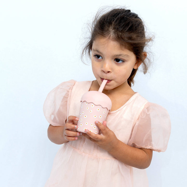 Mini Smoothie Cup | 200ml - Pink Daisy