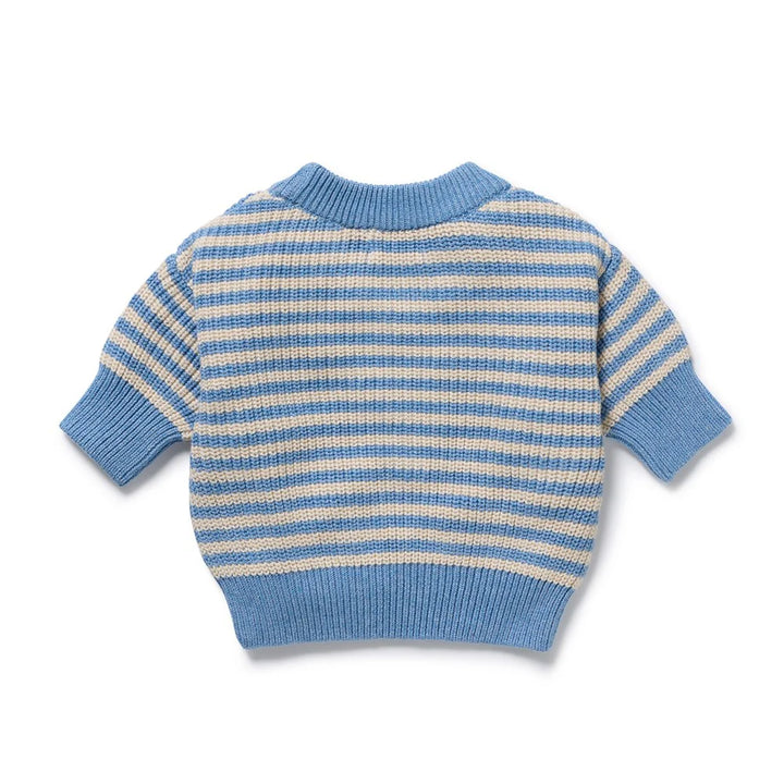 Jumper | Organic Knitted - Frosted Blue