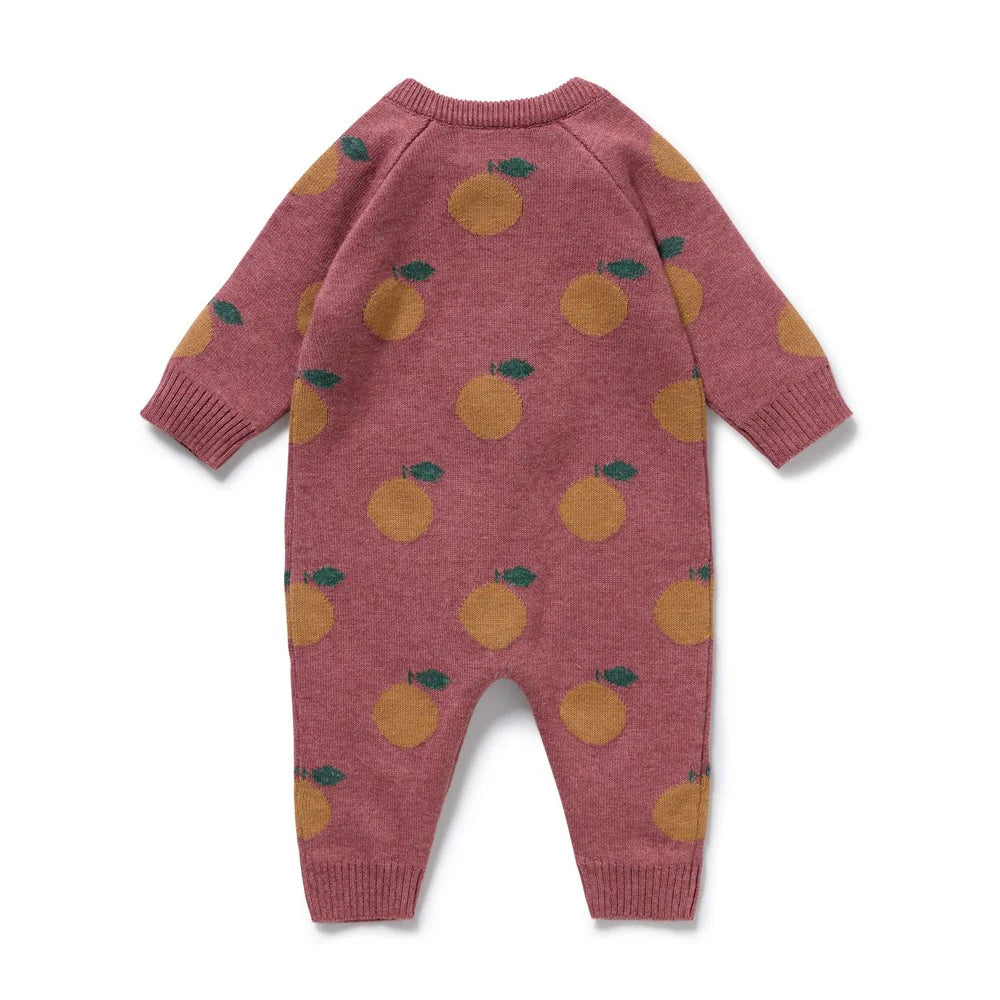 Growsuit | Organic Knitted - Clementine