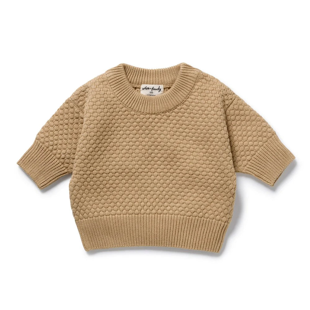 Jumper | Organic Knitted - Oat