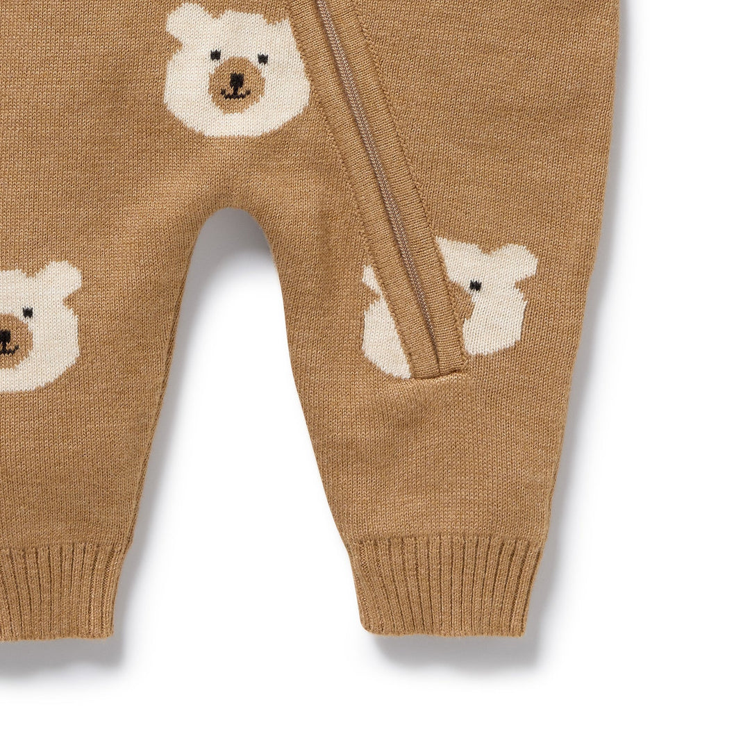 Growsuit | Organic Knitted - Beary Cute
