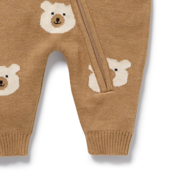 Growsuit | Organic Knitted - Beary Cute