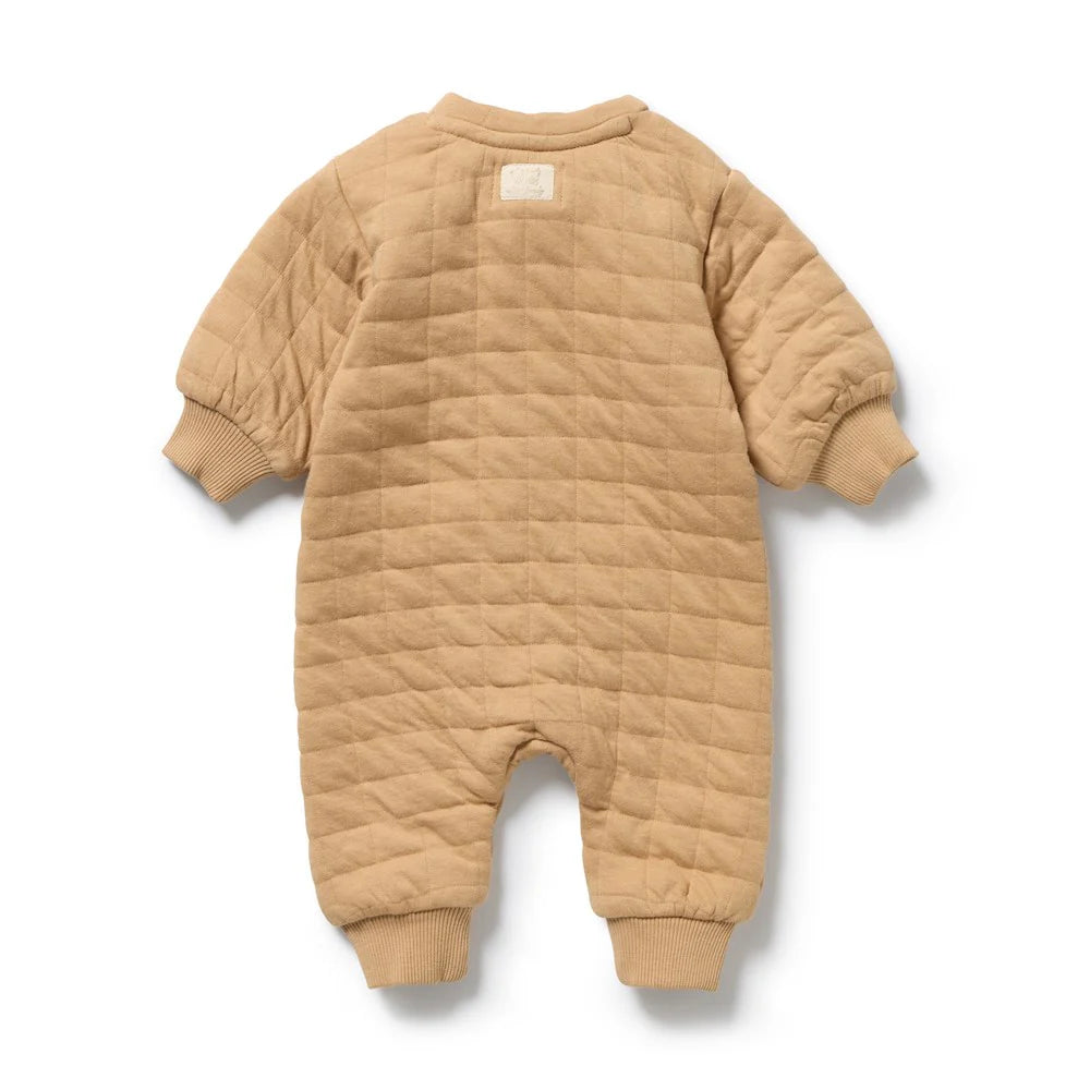 Growsuit | Organic Quilted - Honey Fawn