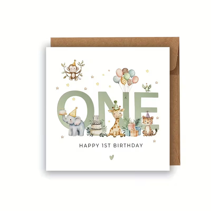 Card - Happy 1st Birthday