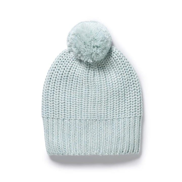 Beanie | Organic Knitted - Cloud Blue